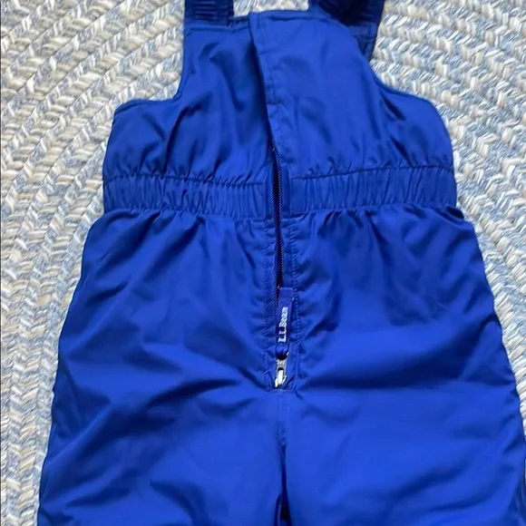 Kid’s LL Bean Blue Snow Bib Overall Snow Pants - Picture 4 of 6